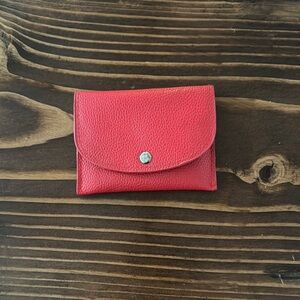 Red Leather Women's Wallet